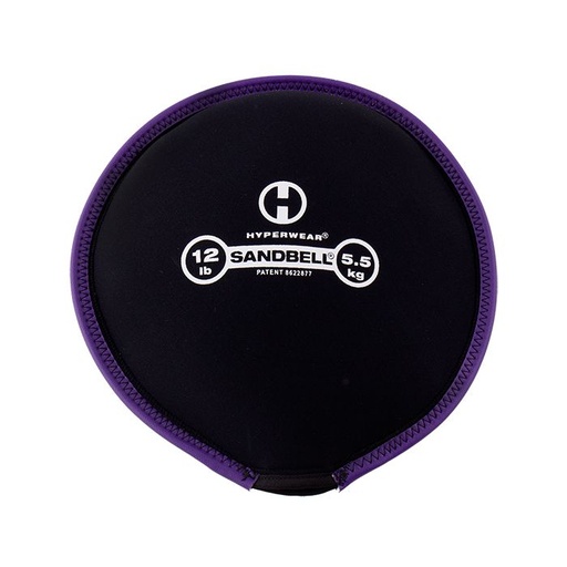 [512012] SandBell 12 lbs (5,5 kg) - paars (leeg)